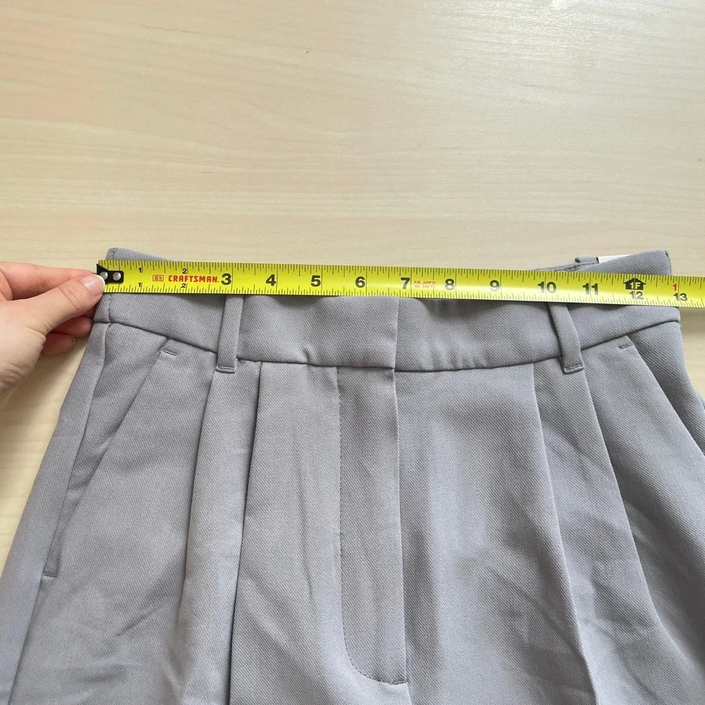 NWT Abercrombie and Fitch A&F Sloane Tailored Wide Leg Pant Size 26 / 2R - Picture 12 of 16